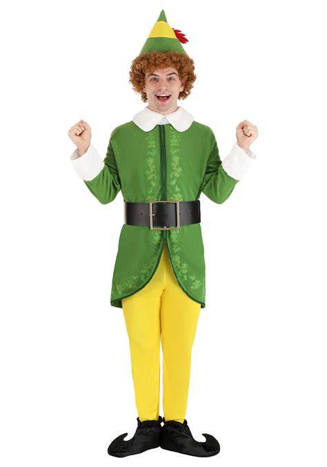 men's buddy elf costume|official buddy the elf costume.